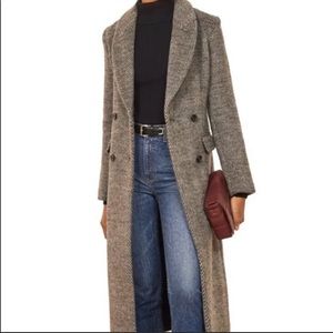 Reformation York coat in x-small